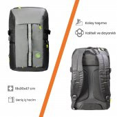 NPO Adventure Sport 16" 25lt Smart Outdoor Sırt Çantası-Yeşil - 3