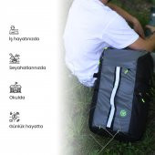 NPO Adventure Sport 16" 25lt Smart Outdoor Sırt Çantası-Yeşil - 7