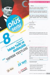 PALME YAPRAK TEST 8.SINIF T.C.İNKILAP TARİHİ VE ATATÜRKÇÜLÜK - 2