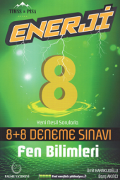 PALME 8.SINIF ENERJİ FEN BİLİMLERİ 8+8 DENEME SINAVI - 1