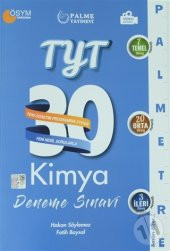 PALME YKS TYT KİMYA 30 DENEME PALMETRE VİDEO ÇÖZÜMLÜ *YENİ* - 1