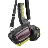 S-link SL-F894 3000mAh Usb Şarjlı Döner Kollu El Feneri 5W 18+18 Beyaz Kırmızı Ledli - 3