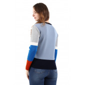 Solo Kadın Yıldız Hot Fixed Triko Örme Hırka A21A017-3 - 2