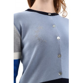 Solo Kadın Yıldız Hot Fixed Triko Örme Hırka A21A017-3 - 5