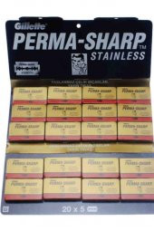 Permasharp Çift Taraflı Yaprak Jilet Traş Bıçağı (100Adet) - 2