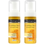 Neutrogena Soothing Clear Yüz Temizleme Köpüğü 150 ml 2 ADET - 1