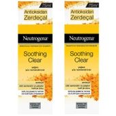 Neutrogena Soothing Clear Yağsız Nemlendirici 75 ml 2 ADET - 1