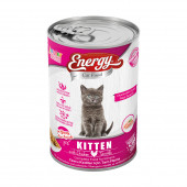 Energy 400 g Tavuklu Yavru Yaş Konserve Kedi Maması - 1