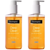 Neutrogena Deep Clean Yüz Temizleme Jeli 200 ml 2 ADET - 1