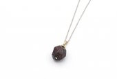 DOĞAL LAL (GRANAT) KOLYE UCU 1.KALİTE 001 - 1