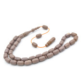 USTA İŞİ SİSTEMLİ KAPSÜL KESİM LİLA SIKMA KEHRİBAR TESBİH 129 thumbnail 2