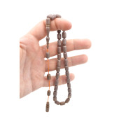 USTA İŞİ SİSTEMLİ KAPSÜL KESİM LİLA SIKMA KEHRİBAR TESBİH 129 thumbnail 3