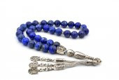 HAKİKİ DOĞAL FASET KESİM LAPİS LAZULİ TESBİH 1.KALİTE İRİ BOY - 1