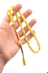 MAKROME SİSTEMLİ KAPSÜL KESİM ÇUBUK MALZEME SIKMA KEHRİBAR TESBİH 135 thumbnail 4