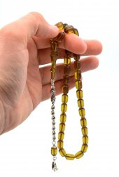 ARNAVUT KAMÇILI KAPSÜL KESİM ZEYTİNYAĞI RENGİ SIKMA KEHRİBAR TESBİH 004 - 4