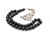 HAKİKİ KÜRE KESİM DOĞAL OLTU TAŞI TESBİH 1.KALİTE 003 İRİ BOY - 3