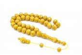 USTA İŞİ SİSTEMLİ KÜRE KESİM ZENCEFİL TESBİH İRİ BOY - 2
