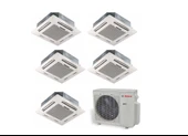 Bosch Multi Kaset Tipi İnverter Klima 42000 Btu 1 Dış + 5 İç Ünite 9000 + 9000 + 12000 + 12000 + 12000 Btu - 1