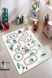 KARNAVAL HALI SOHO KRVC031 Gri Halı - 1