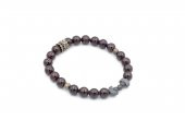 DOĞAL HEMATİT GRANAT BİLEKLİK 1.KALİTE 002 thumbnail 2