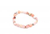 AMORF KESİM DOĞAL PEMBE OPAL TAŞI BİLEKLİK 1.KALİTE 002 - 1