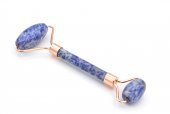 DOĞAL ÇİFT TARAFLI SODALİT TAŞI MASAJ ALETİ ROLLER - ROSE - 1