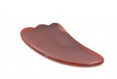 HAKİKİ DOĞAL KIRMIZI AKİK TAŞI GUA SHA YÜZ BAKIMI 013 - 2