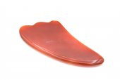 HAKİKİ DOĞAL KIRMIZI AKİK TAŞI GUA SHA YÜZ BAKIMI 009 - 2