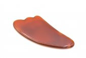 HAKİKİ DOĞAL KIRMIZI AKİK TAŞI GUA SHA YÜZ BAKIMI 003 - 2