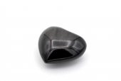 HAKİKİ DOĞAL KALP ŞEKLİNDE RAİNBOW OBSİDYEN TAŞI 116 GRAM - 4