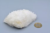 HAKİKİ DOĞAL KRİSTAL KUVARS TAŞI KAYA PARÇASI 381 GR - 2