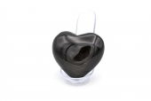 HAKİKİ DOĞAL KALP ŞEKLİNDE RAİNBOW OBSİDYEN TAŞI 113 GRAM - 2
