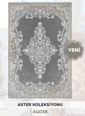 Atlas Halı Aster AQ03B Gri / KİREMİT Halı - 2