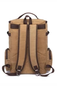 Ctvyb1258-0007 Açık Kahverengi Unısex Sırt Çantası thumbnail 3