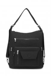 Smbyb1205-0001 Siyah Kadın Omuz Ve Sırt Çantası thumbnail 1