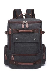 C-active Erkek Kanvas Sırt Çantası Siyah thumbnail 1