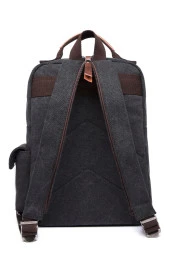 C-active Erkek Kanvas Sırt Çantası Siyah thumbnail 3