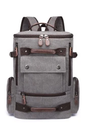 C-active Erkek Kanvas Sırt Çantası Gri thumbnail 1