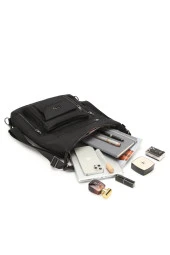 Saten Kumaş Hem Sırt Hem De Omuz Çantası 2129 thumbnail 5