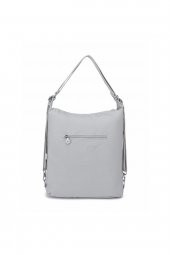 Hem Sırt Hem Omuz Kadın Çantası 1205 A.gri - 2