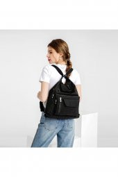 Hem Sırt Hem Omuz Kadın Çantası 1205 A.gri - 4