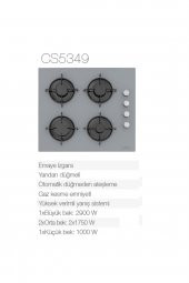 Silverline Gri Cam Ankastre Set 5 Yıl Garanti 3420 Classy 60 Gri+cs5349s01+bo6501s01 - 5