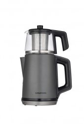 Grundig TM 6960 Teanox 4 Kat Dayanıklı Cam Demlikli Çay Makinesi - 1