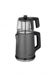 Grundig TM 6960 Teanox 4 Kat Dayanıklı Cam Demlikli Çay Makinesi - 2