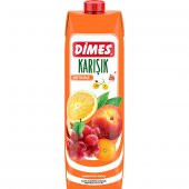 Dimes Meyve Suyu 1Lt Karışık x 12 Adet - 1