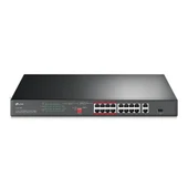 TP-LINK TL-SL1218P 16PORT 10/100 YÖNETİLEMEZ POE SWITCH - 1