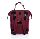 Bebex Bag-Z Organizatör Anne Bebek Bakım Sırt Çantası Bordo - 4