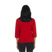 Solo Kadın Kristal (Crystalized by swarovski) Taşlı Triko Kazak A20A045-2 - 2