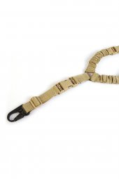 Sarı Çöl Askeri Tek Nokta Tüfek Askı Kayışı - V Akıllı kayış - 2