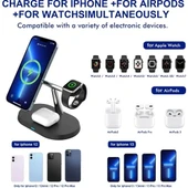 Daytona BWO4 Kablosuz 3'lü şarj standı,15W thumbnail 5